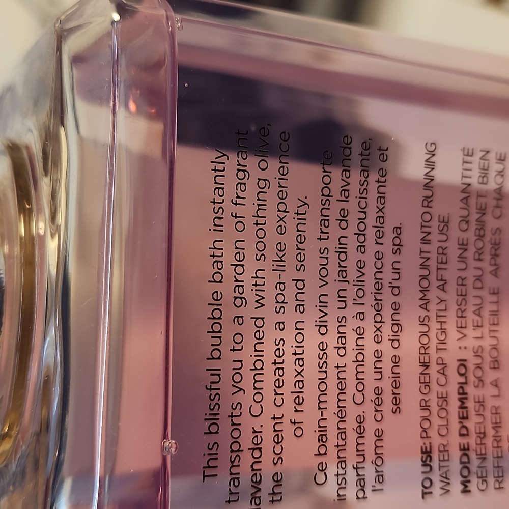Avon Senses Calming Lavender Bubble Bath 16.2 fl. oz - Picture 4 of 5